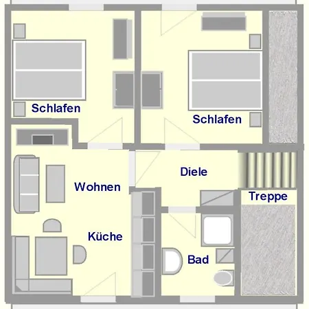 Haus Wiesenrand Kurz Feriegård